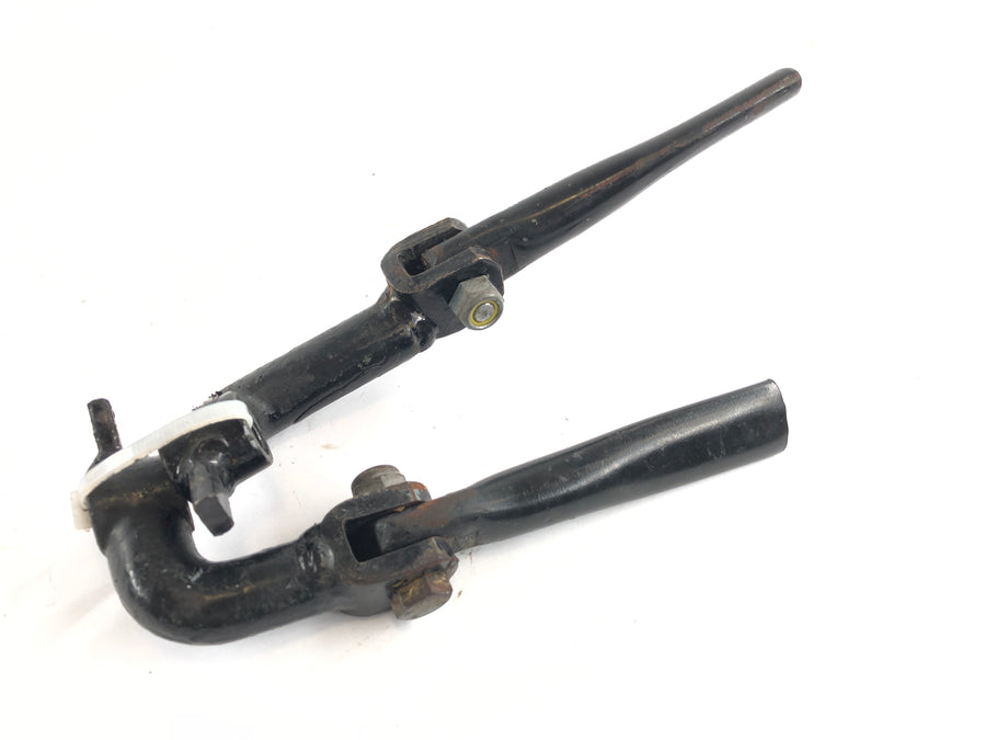 Moto Guzzi GTS 400 [Benelli] - Passenger footrests without rubbers