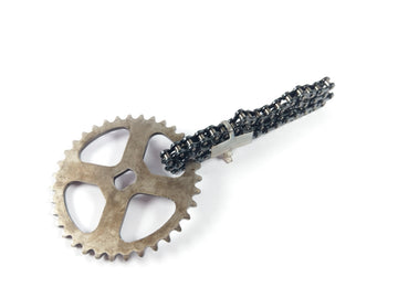 Honda NTV 650 RC33 - Gear and chain drive oil pump - 0