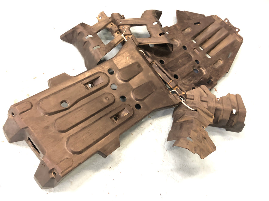 Yamaha Grizzly 660 AM03W [2003] - Underbody Panel Set