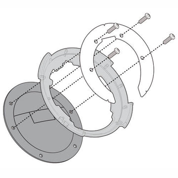 KTM 390 Duke [2011–2016] – Befestigungsring für Tanklock