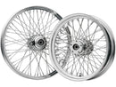 Harley Davidson for 3 [1950-1950]-60 spokes 18x5.50 chrome wheels-1