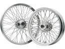 Harley Davidson for 3 [1950-1950]-60 spokes 18x5.50 chrome wheels-3