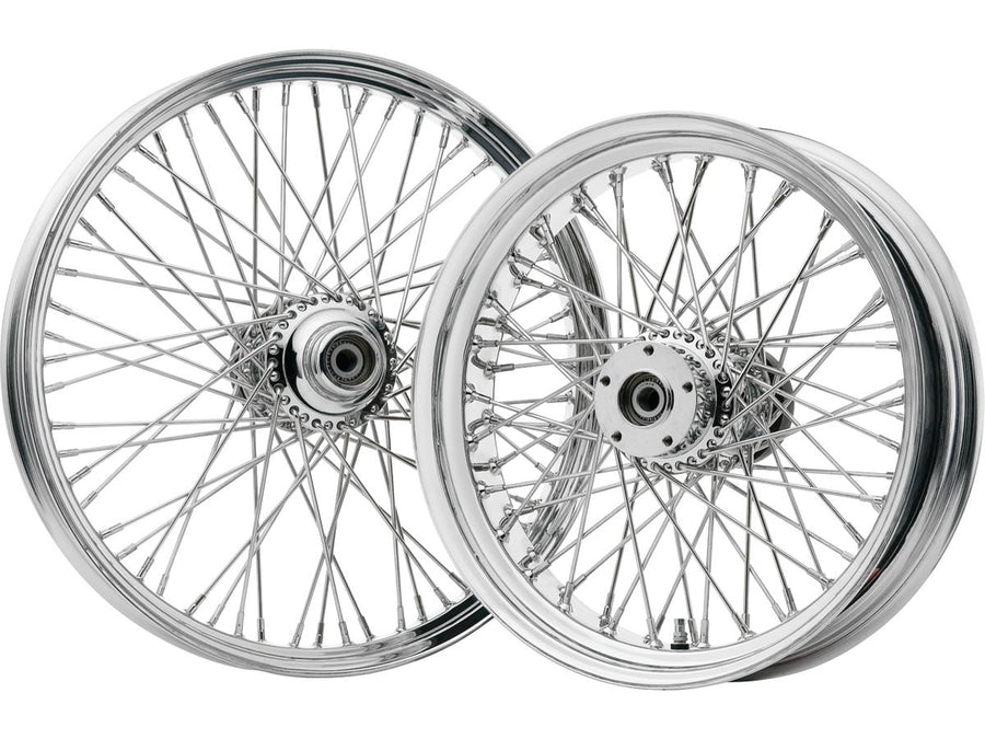 Harley Davidson for 3 [1950-1950]-60 spokes 18x5.50 chrome wheels