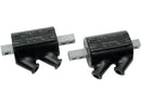 Harley Davidson Fl Shovel [1970-1984]-ignition coil dual tower black 5 ohm dual fire-1