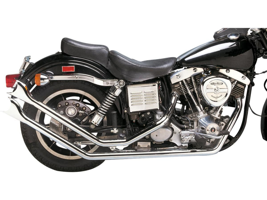 Harley Davidson FX Shovel [1971-1984]-rising drag pipes for FX Shovel trim ...