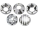 Harley Davidson - 4 "External Trappcaps End cap Trapp Kegel Aluminum polished 4"-1
