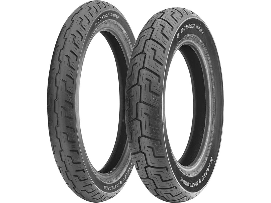 Harley Davidson-D401 Elite tires 90/90-19 52H TL black wall