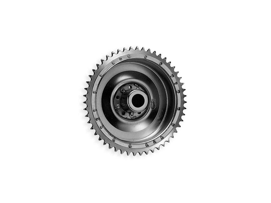 Harley Davidson Panhead [1963-1965]-Chrome brake drum with chain wheel