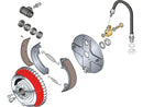Harley Davidson Fl Shovel [1967-1972]-Chrome brake drum with chain wheel-3