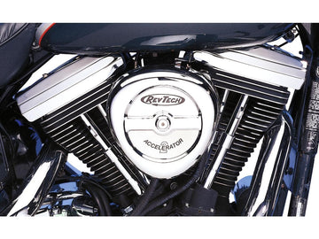 Harley Davidson FX Model [1985-1994]-smooth rocker box lid chrome - 0