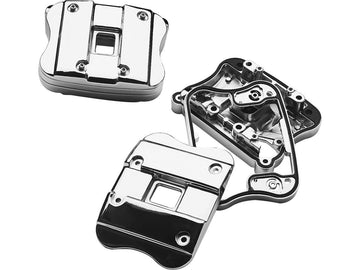 Harley Davidson Sportster [1986-2003]-smooth rocker box lid chrome