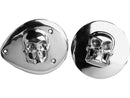 Harley Davidson - 3D skull polished air filter cover-1