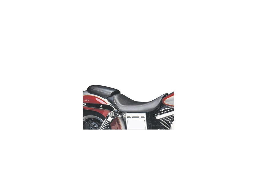Harley Davidson Dyna [1996-2003]-Bare Bone's solo seat smooth black vinyl