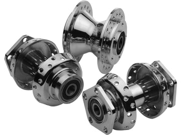 Harley Davidson Sportster [2000-2007]-cr.alu.frnnt.19 & 21 Schmaler hub 2k