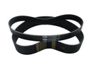 Harley Davidson Knucklehead [1936-1947]-Gates HTD rubber-prime drive belt 8 mm-2