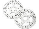 Harley Davidson Sportster [1985-1999]-rigid brake disc 5-hole stainless steel 11.5 "-2