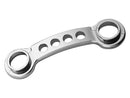 Harley Davidson FXWG [1980-1985]-Chromium Billet fork carrier 41mm fork struts for wide-1