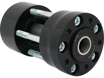 Harley Davidson Softail [2000-2005]-rear wheel hub black non-abs
