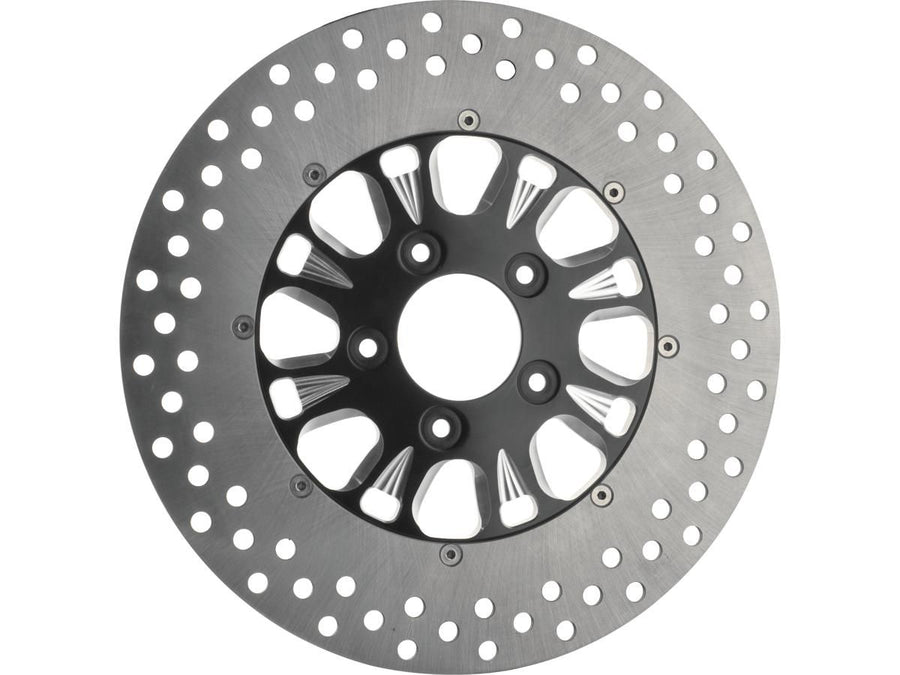 Harley Davidson Softail [2000-2014]-Supercharger 2-part brake disc black