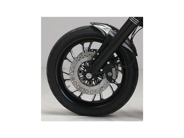 Harley Davidson Softail [2000-2014]-Supercharger 2-part brake disc black - 0