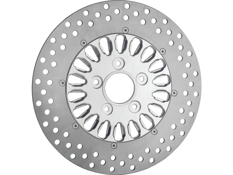 Harley Davidson Sportster [1986-2010]-Nitro-18 2-part brake disc black ...