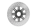 Harley Davidson Touring [2000-2007]-Velocity 2-part brake disc black ...-1