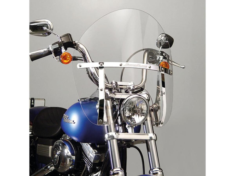 Harley Davidson Dyna [2006-2017]-Switchblade Chopped quick-change wind protection