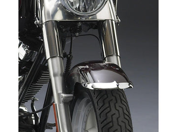 Harley Davidson Flstfi [2001-2006]-front wheel protection sheet chrome - 0