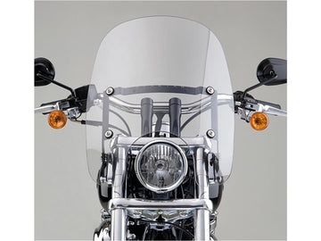 Harley Davidson Dyna [2006-2017]-Spartan windshield height: 16.25 "
