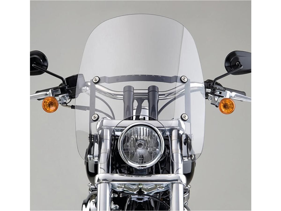 Harley Davidson Dyna [2006-2017]-Spartan windshield height: 16.25 "