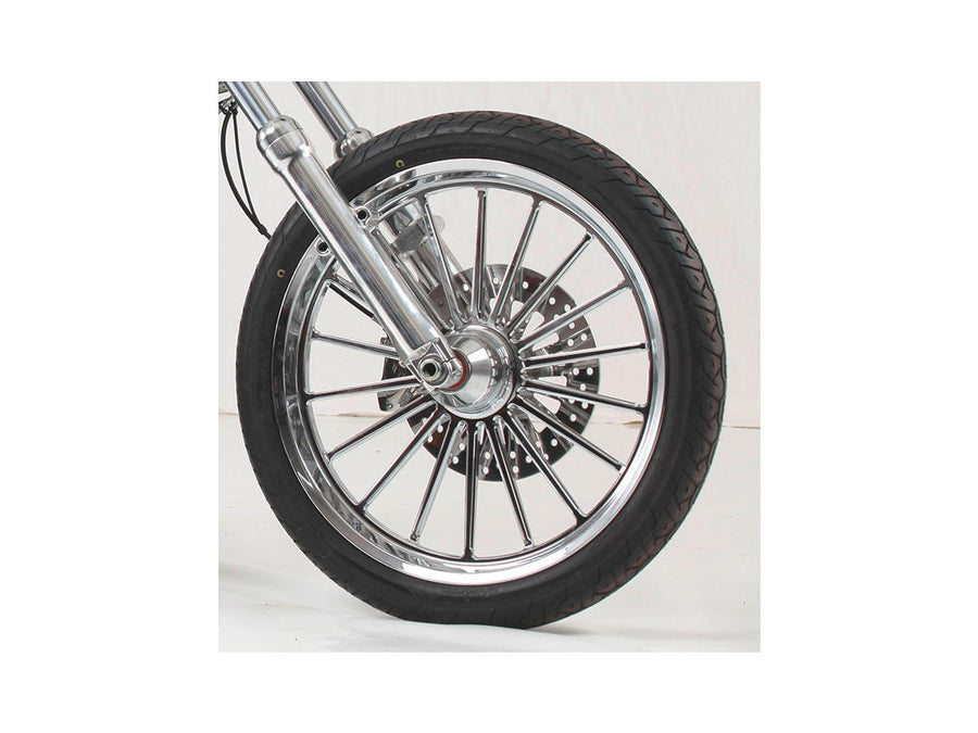 Harley Davidson Sportster [1986-2010]-Nitro brake disc stainless steel polished 11.5 "