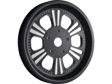 Harley Davidson Dyna [2000-2005]-Dominator 6 Belt disc black 1 1/8 "70 teeth