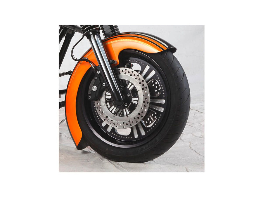 Harley Davidson Dyna [2000-2005]-Dominator 6 Belt disc black 1 1/8 "70 teeth