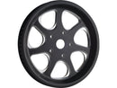 Harley Davidson Dyna [2000-2005]-Eliminator 7 Belt disc black 1 1/8 "70 teeth-6