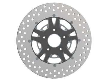 Harley Davidson Sportster [1986-2013]-T-5 2-part brake disc Midnight Series ...