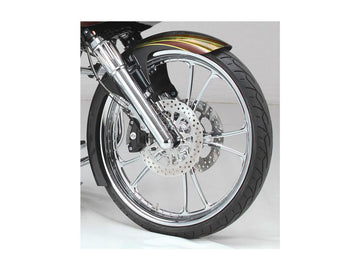 Harley Davidson Sportster [2014-2020]-T-5 2-part brake disc chrome 11.8 " - 0