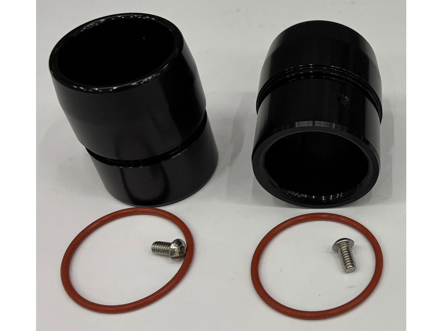 Harley Davidson - black anodized exhausting piece