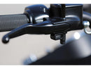 Harley Davidson Softail [1996-2014]-striped LED turn signal in black powder-coated-5