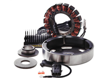 Harley Davidson Dyna [2003-2005]-3-phase charging system Motorcycles with closed
