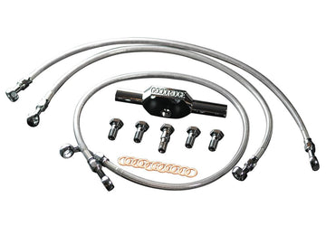 Harley Davidson Flhr [2008-2008]-High-end brake management set +4 "...