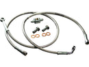 Harley Davidson Fltr [2008-2009]-OEM Style brake line made of stainless steel ...-3