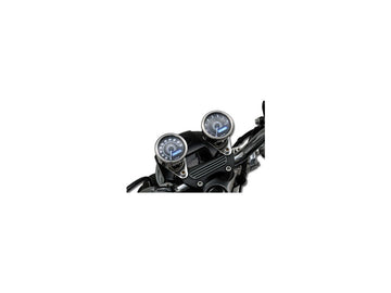 Harley Davidson-Velona60 Tachometer Scale: 0-8000 rpm polished stainless steel - 0