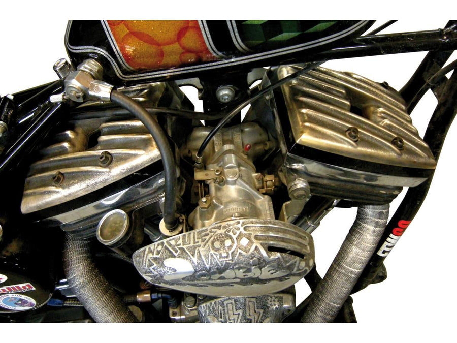 Harley Davidson Sportster [2004-2020]-Ribsters Rocker Box cover raw