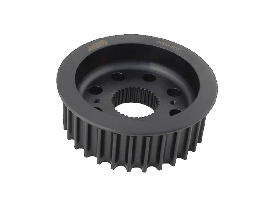 Harley Davidson Dyna [1994-2005]-Long-lived belt disc black 31 teeth
