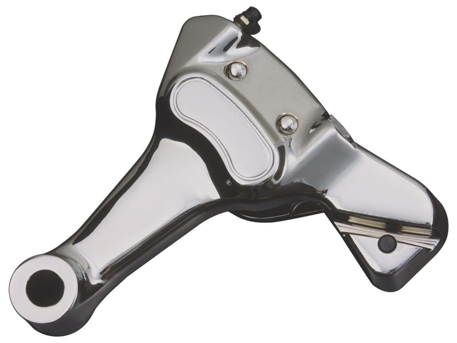 Harley Davidson Dyna [2000-2005]-Chrome brake caliper in the late model OEM style