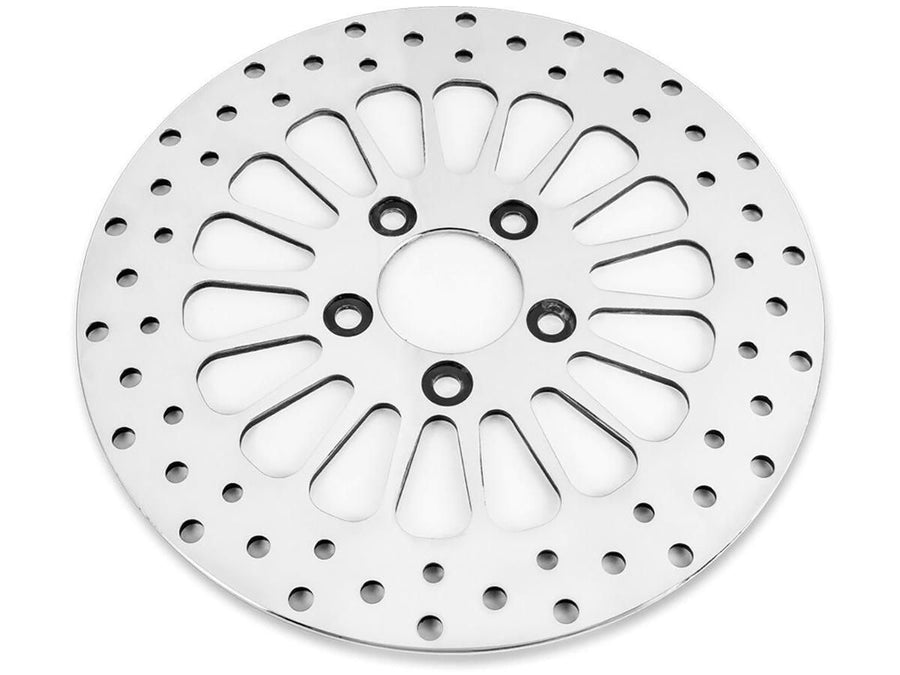 Harley Davidson Sportster [2014-2020]-Super Spoke brake disc polished stainless steel