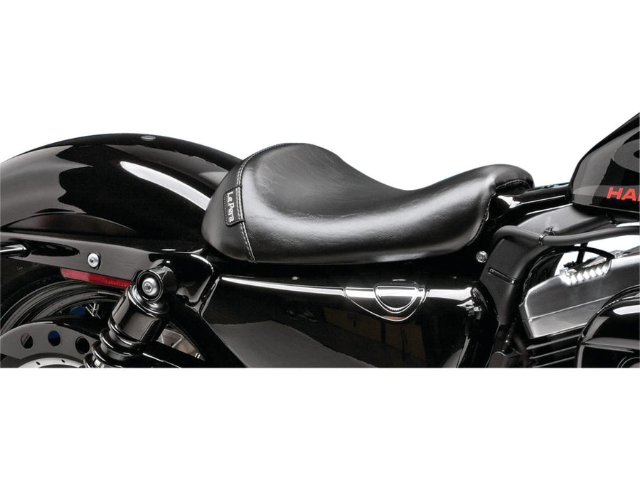 Harley Davidson XL1200V [2012-2016]-Bare Bones Solo seat smooth black vinyl