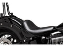 Harley Davidson FXS [2011-2012]-Bare Bones Solo Seats smooth black vinyl-1