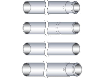 Harley Davidson Sportster [1973-1974] -35mm fork pipes -2 "Show Chrome 21.5" - 0