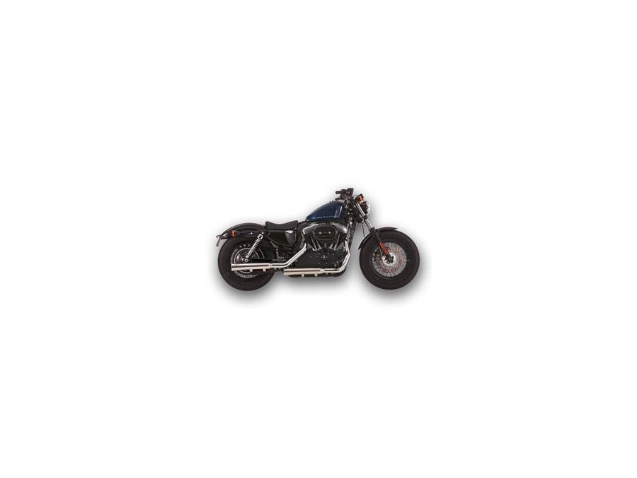 Harley Davidson Sportster [2014-2016]-Double grooves panties-on polished silencer